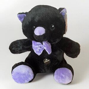 Petsmart BLACK Cat Lucky HALLOWEEN CAT Plush Squeaks NWT